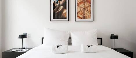 1 室のベッドルーム、アイロン / アイロン台、旅行用ベビーベッド、WiFi