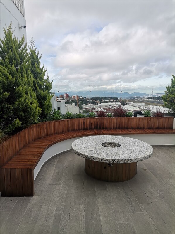 Enceinte de l’hébergement