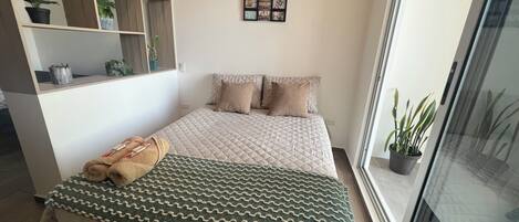 1 間睡房、書桌、熨斗/熨衫板、免費 Wi-Fi