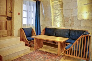 Suite Exécutive, piscine privée | Coin séjour