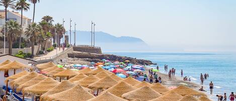 Vue sur la plage/l’océan