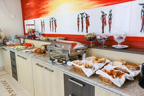 Frokostbuffé er inkludert hver dag