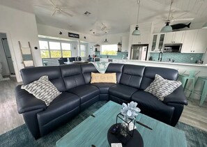 Smart TV, DVD player, table tennis, books