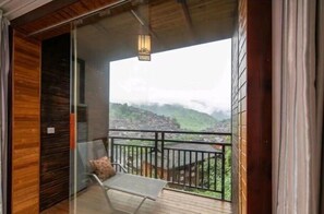 Dobbeltrom – panorama | Terrasse/patio