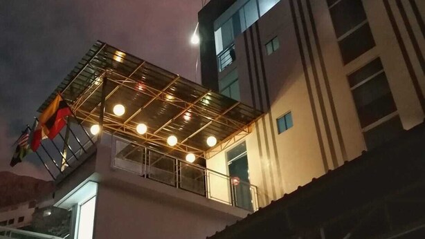 ด้านหน้าที่พัก