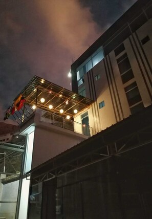 Fassade der Unterkunft