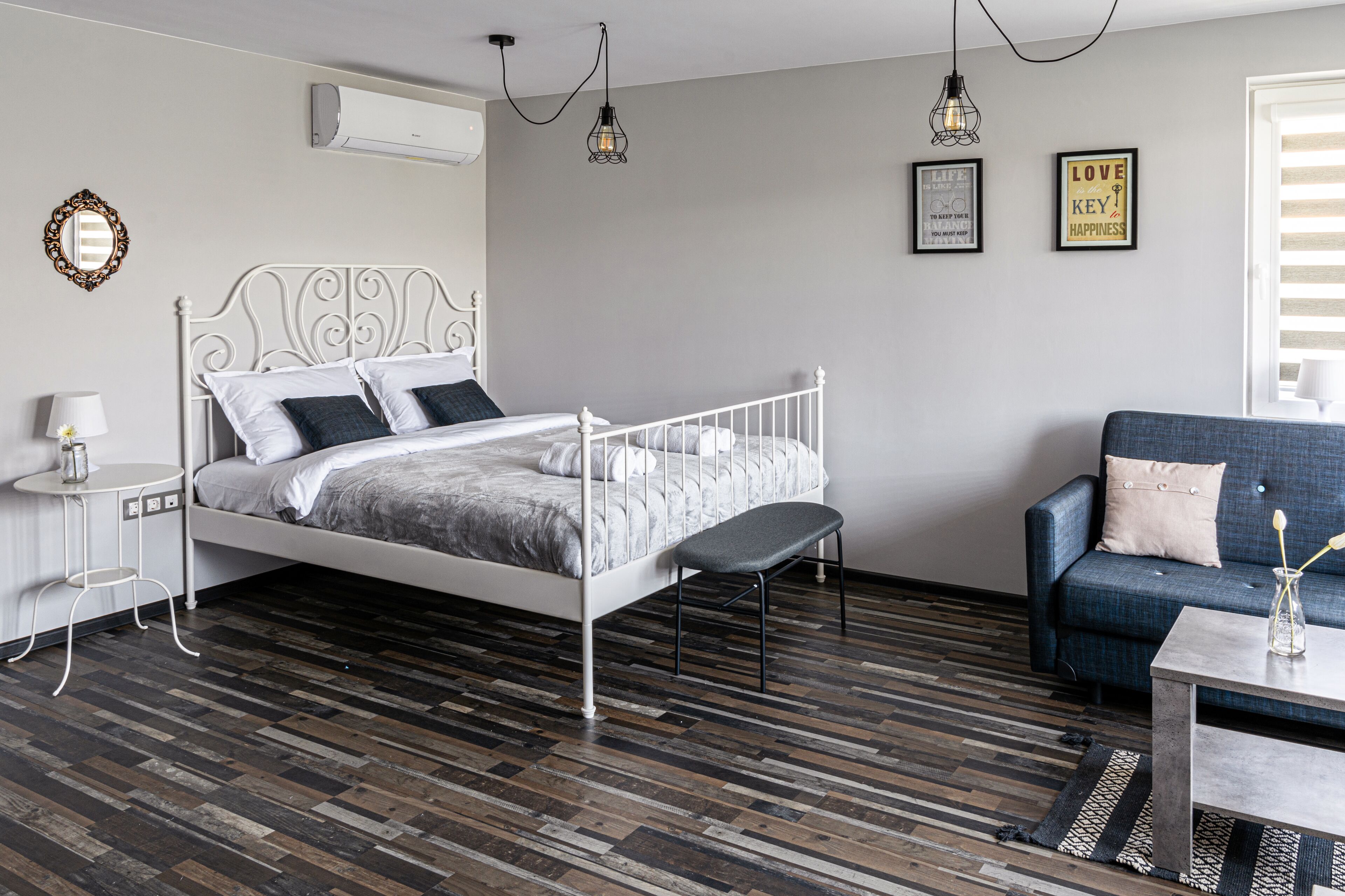 1 sovrum, strykjärn/strykbräda, gratis wi-fi och sängkläder