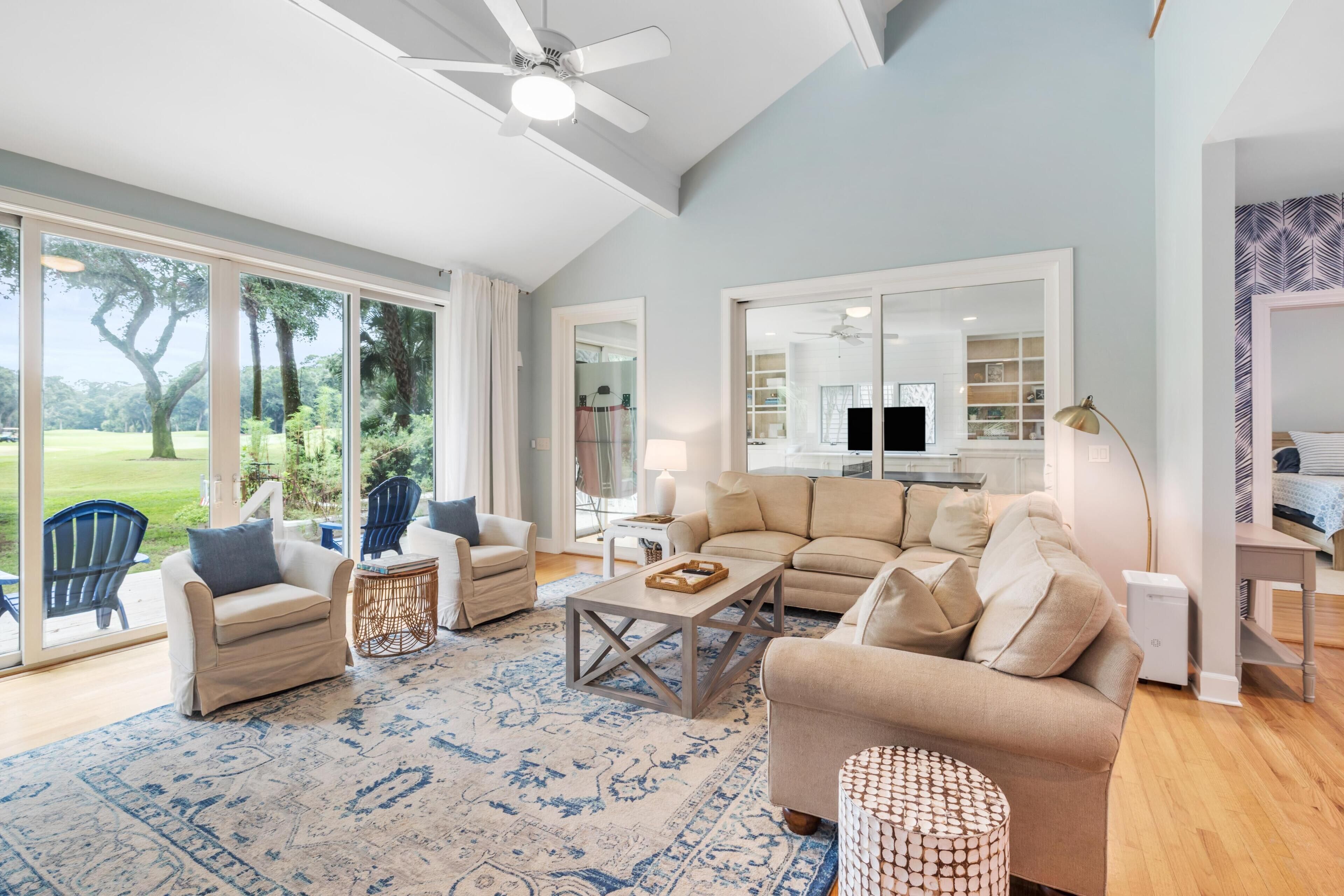 223 Sea Marsh: 4BR Home, Deck with Great Golf Views, Game Room, Bike to Beach