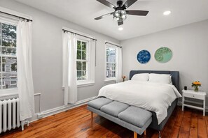 2 bedrooms, iron/ironing board, free WiFi, bed sheets