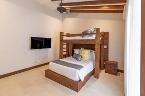 2 bedrooms, iron/ironing board, travel crib, free WiFi