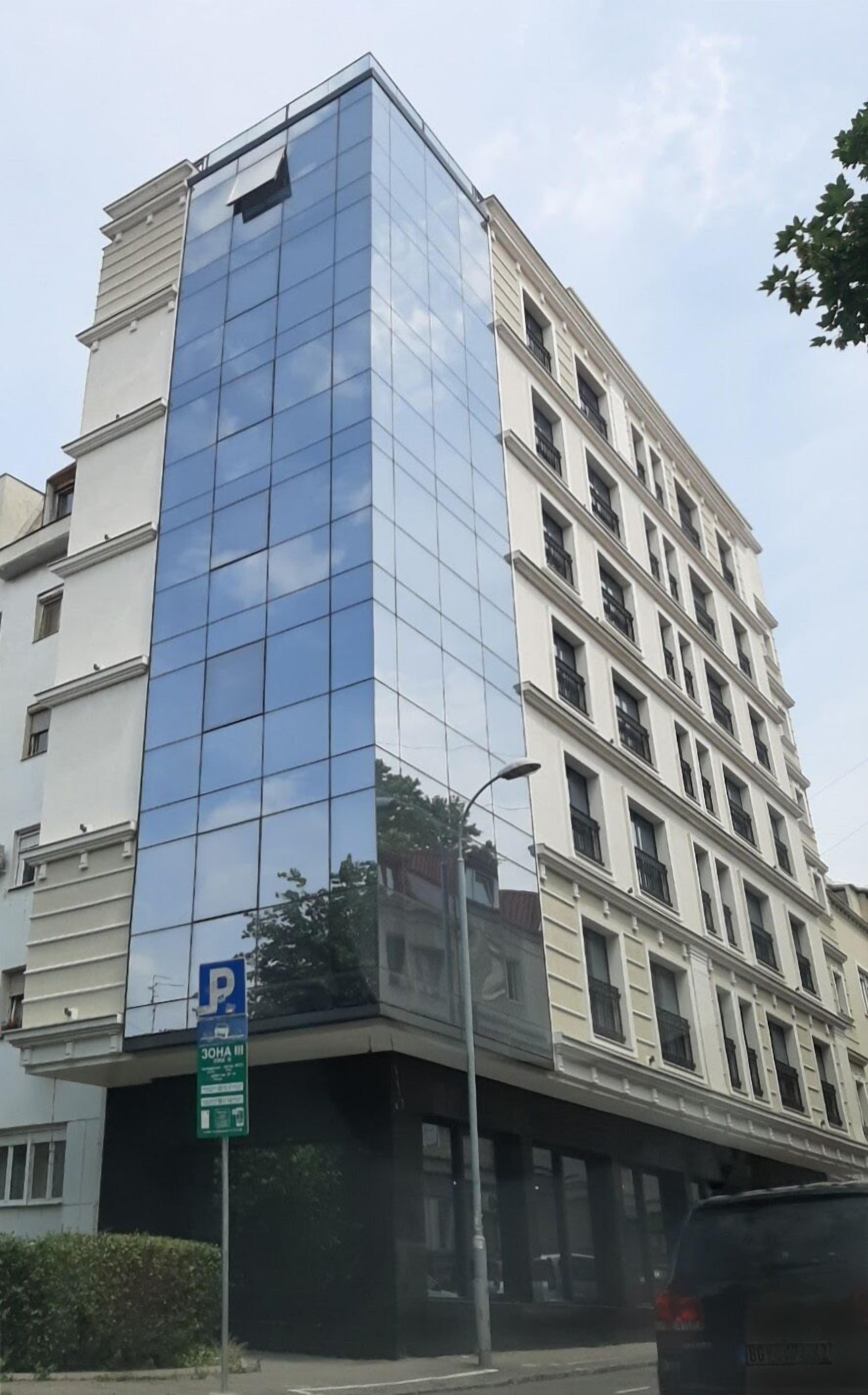 Fassade der Unterkunft