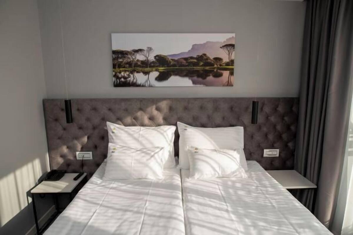 Premium bedding, memory foam beds, minibar, in-room safe