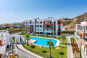 Pool - Penthouse Middle Views | Luxury private terrace pool, sea view (Fuengirola)