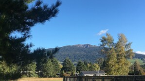 A mountain landscape with a house in the foreground. - Very modern, new, clean, 3 Bedroom home 2 bathroom (Tūrangi)