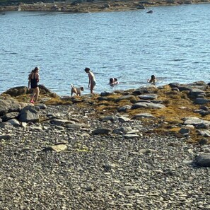 Ligstoelen, strandlakens