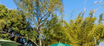 Charming Hillside Getaway: Hill House with Pool and Fireplace - 10 min to Beach