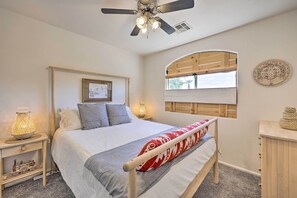 3 dormitorios, tabla de planchar con plancha, wifi y ropa de cama