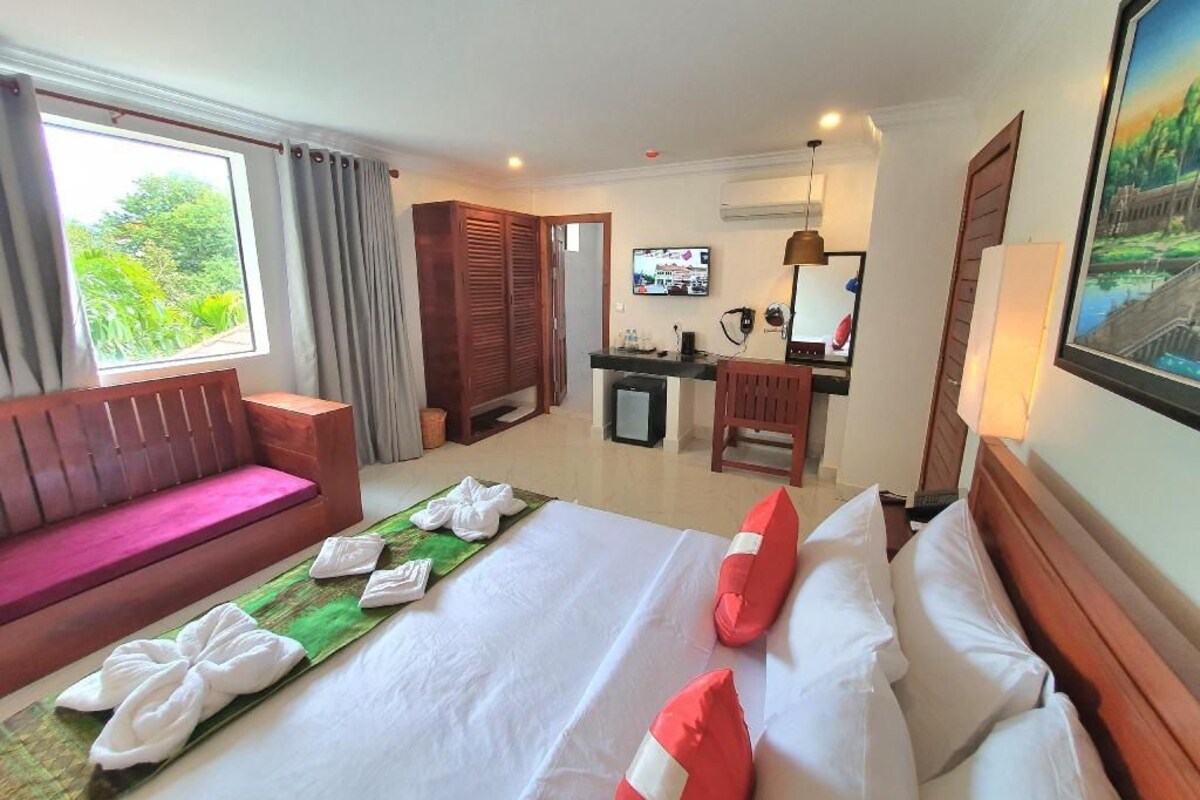 In-room safe, soundproofing, iron/ironing board (on request), free WiFi