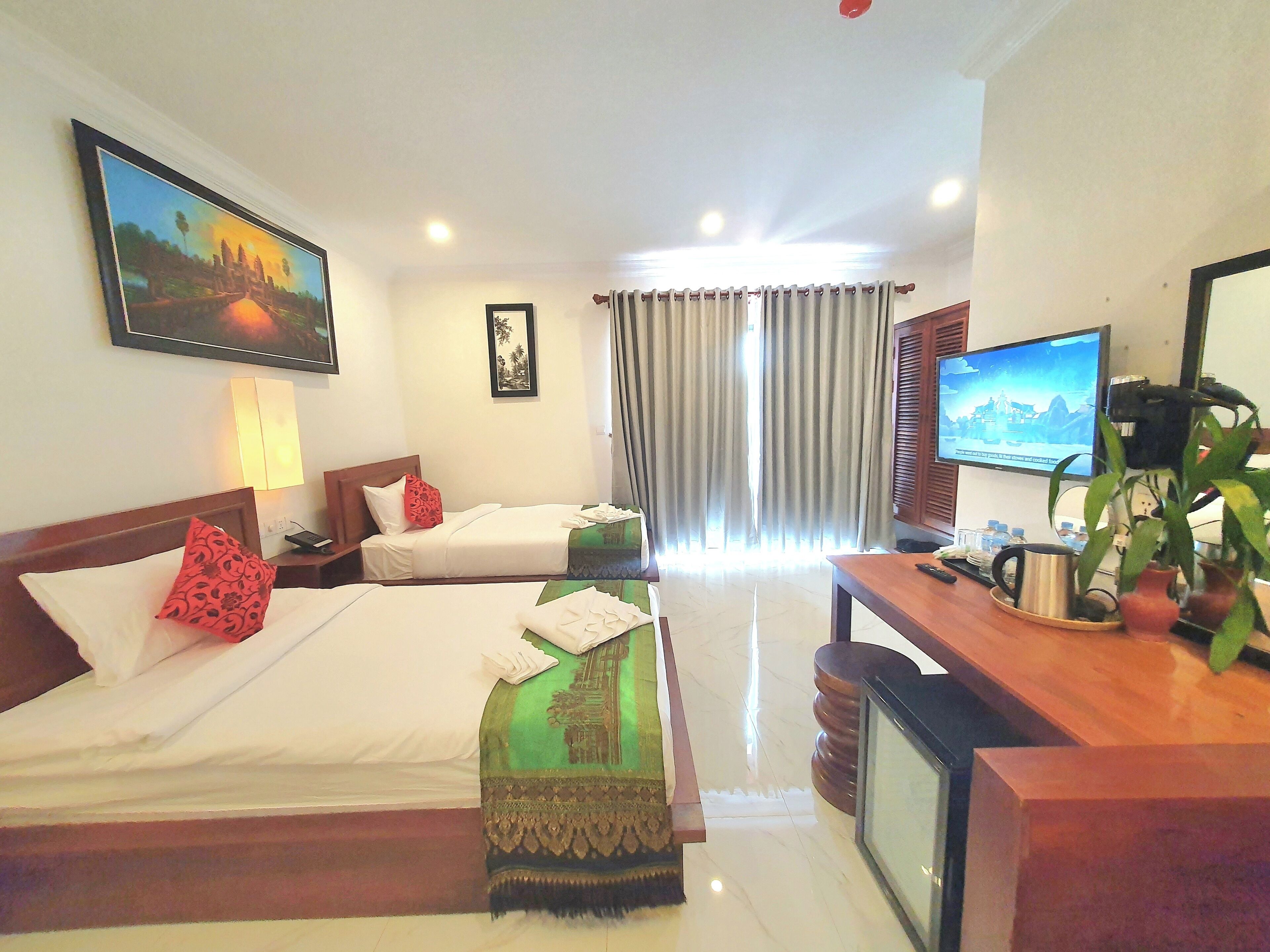 Deluxe Twin Room, Balcony | View from room