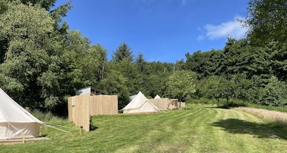 Whole 6 acre farm stay inc. Cottage & 3 Luxury Bell Tents