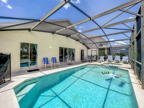 Beheizter Pool