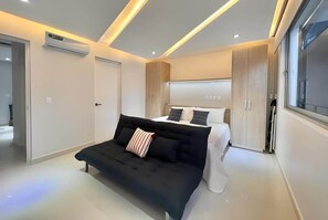 1 chambre, fer et planche à repasser, Wi-Fi, literie fournie