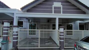 Overnatningsstedets facade