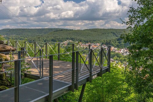 Cozy vacation home - Directly at the Palatinate Forest - Rock hiking trail