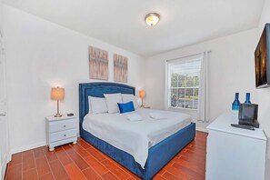 3 bedrooms, iron/ironing board, travel crib, WiFi