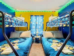 7 bedrooms, iron/ironing board, travel crib, WiFi
