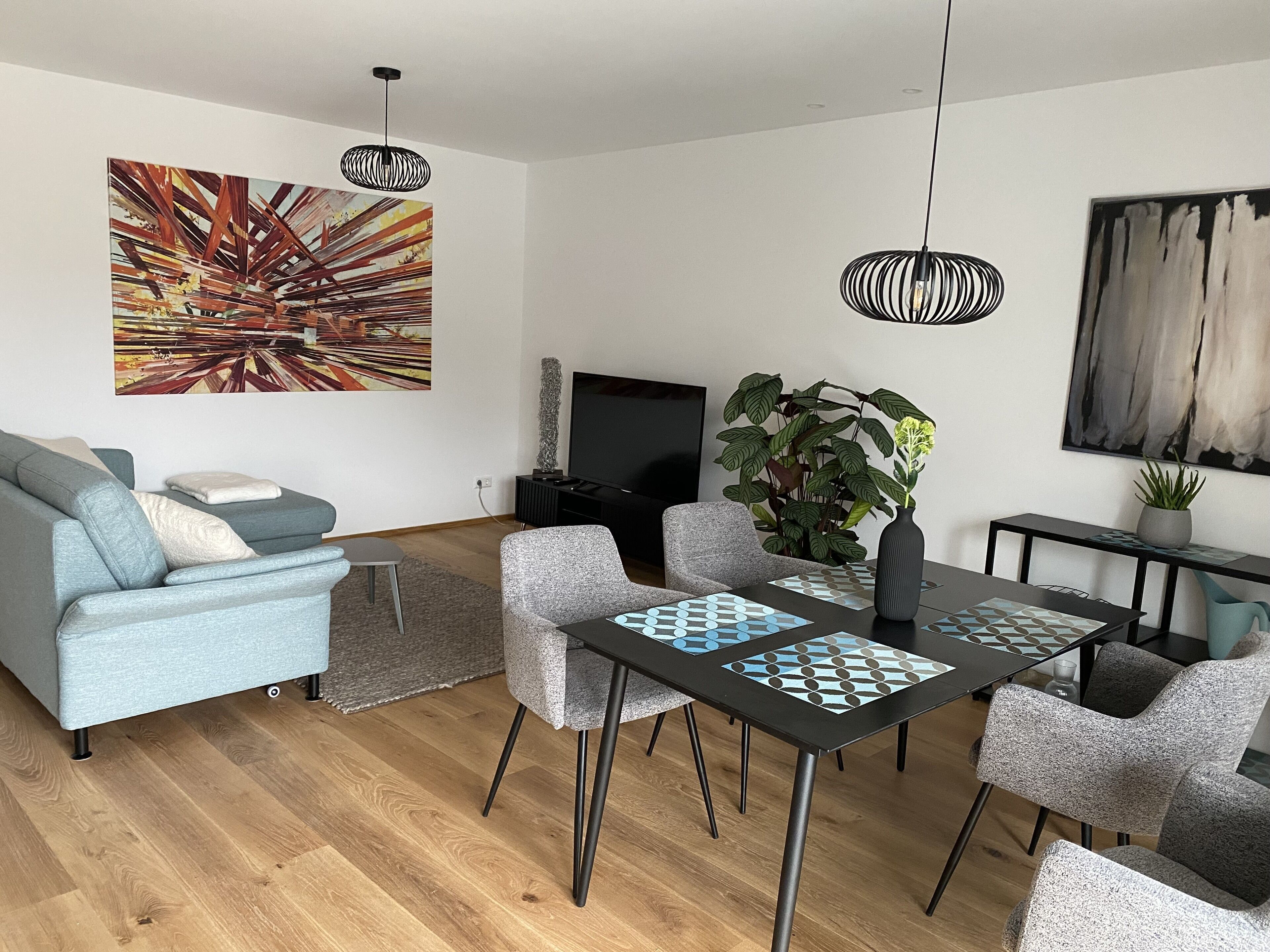 Modern city apartment