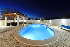 Villa | Pool | Indoor pool - Stone House Captivating Villa in Pridraga, Zadar (Novigrad)