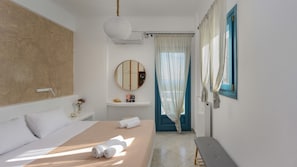 2 bedrooms, in-room safe, soundproofing, iron/ironing board