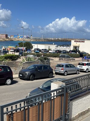 Blick von der Unterkunft