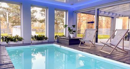 Beautiful Home in Niwy Ostroleckie With Jacuzzi, Wifi and Swimming Pool