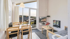 House | Living room | TV - Amazing Home in St. Andreasberg With 1 Bedrooms, Sauna and Wifi (Braunlage)