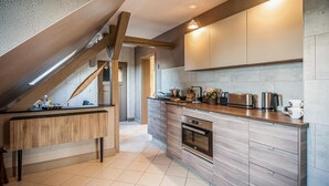 Apartment | Private kitchen - Nice Apartment in Quedlinburg OT Gernrod With Wifi and 1 Bedrooms (Quedlinburg)