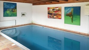 Pool - Nice Home in Grossklein With 1 Bedrooms and Indoor Swimming Pool (Großklein)