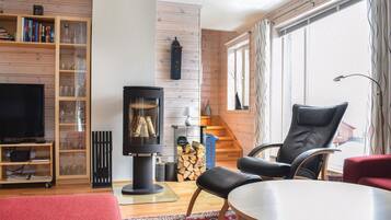 Apartemen (Fjellstua C3, leil. 202) | Ruang keluarga