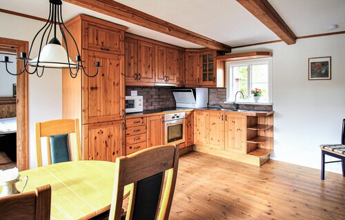 Nice Home in Munka Ljungby With 1 Bedrooms, Wifi and Sauna