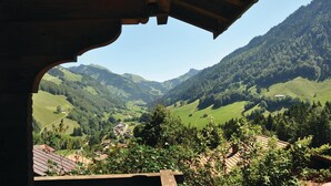 View from room - Chalet Hochmatt (Jaun)
