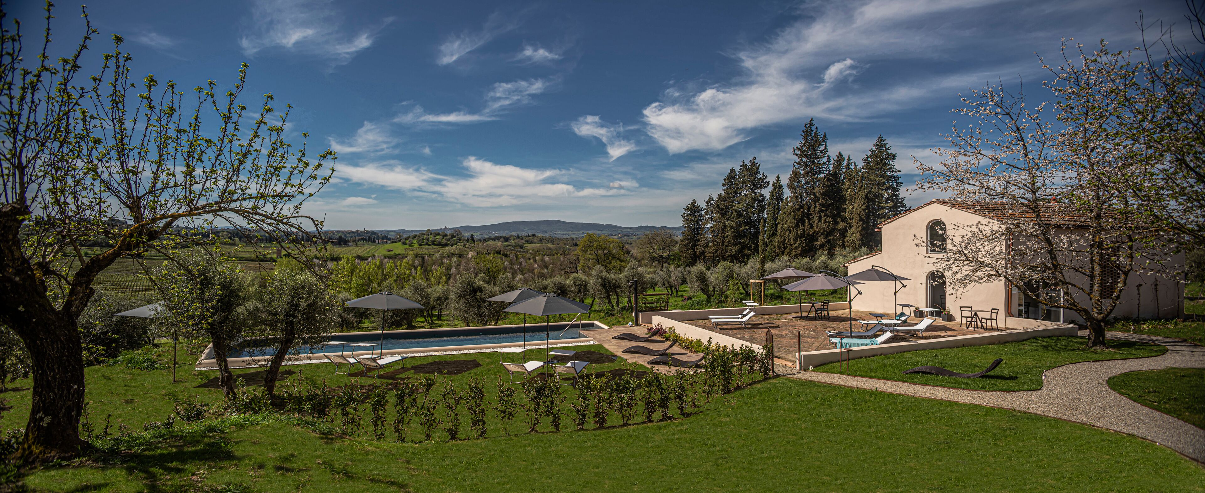 Blick auf die Umgebung