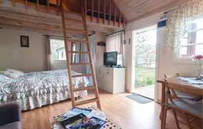 Studiolejlighed | Privat køkken | Køleskab, køkkentøj/tallerkener/redskaber