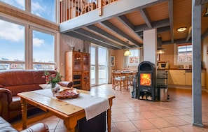 House | Living room | TV - Nice Home in Wendisch-rietz With 3 Bedrooms, Sauna and Wifi (Wendisch Rietz)