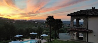 The Country House, breathtaking views of the vineyards