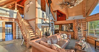 Stunning Driggs Retreat w/ Private Hot Tub & Pond!
