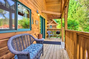 Property grounds - Pet-Friendly Warrens Cabin w/ Fire Pit! (Warrens)