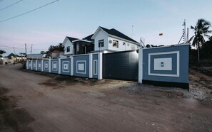 Fassade der Unterkunft