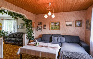 House | Living room | TV - Awesome Home in Kalv With 3 Bedrooms and Wifi (Kalv)