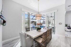 Dining - 2022 Built Home | Pool/Spa & Walk to Mackle Park (Marco Island)